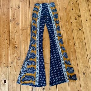 Novella Royale Blue Gold Janis Bell Pants